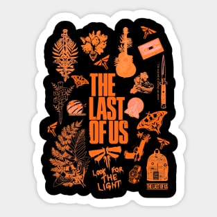 The Last of Us all in one orange Sticker